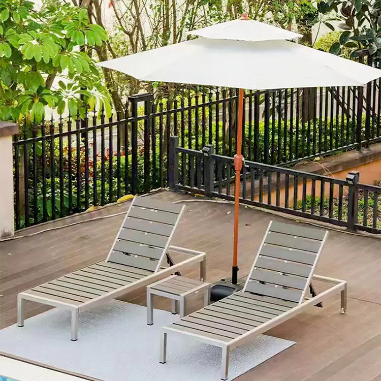 Espreguiçadeira comercial ao ar livre para hotel e resort
