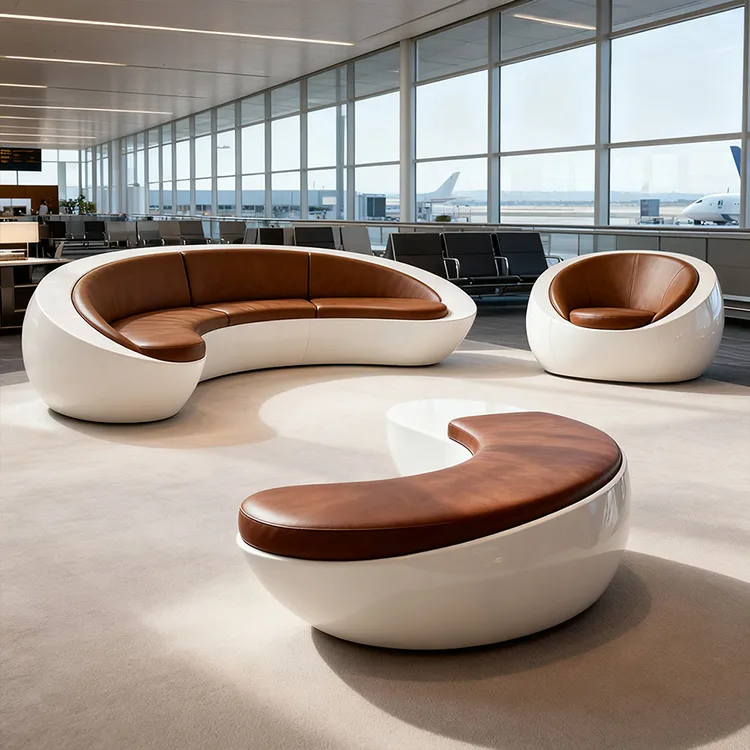 Assentos modulares FRP para lounge