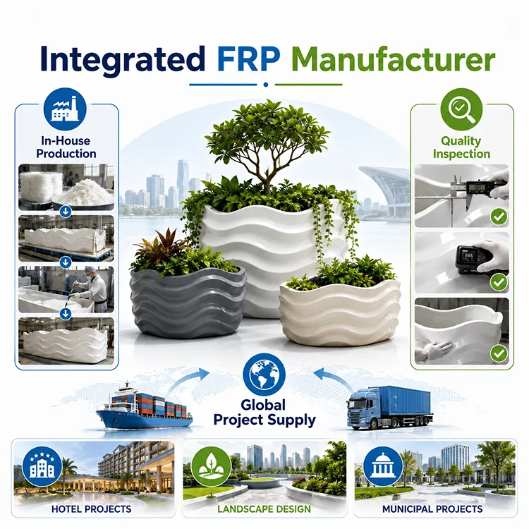 Fiberglass Planter
